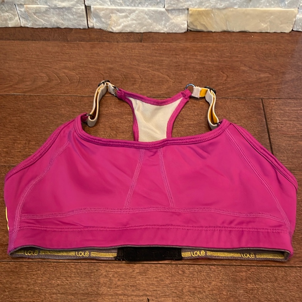Lole Purple Sports bra